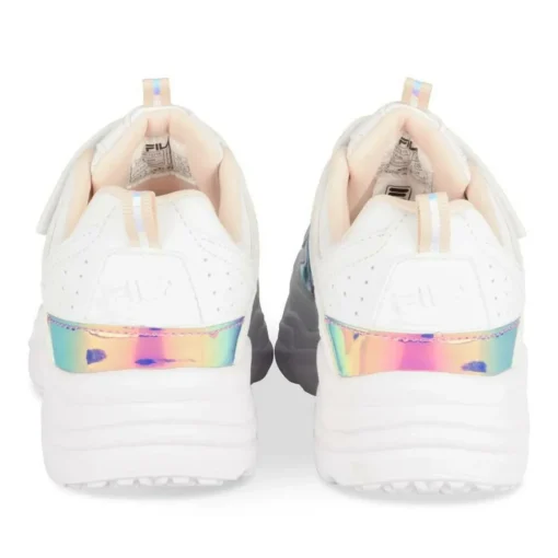 Baskets BLANC FILA Skye Kids
