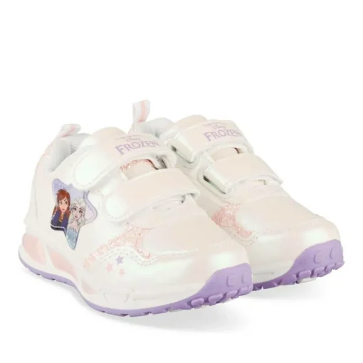 Baskets BLANC Fille A Enfiler