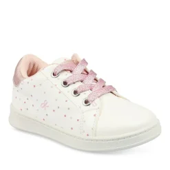 Baskets BLANC Fille Lacets