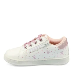 Baskets BLANC Fille Lacets