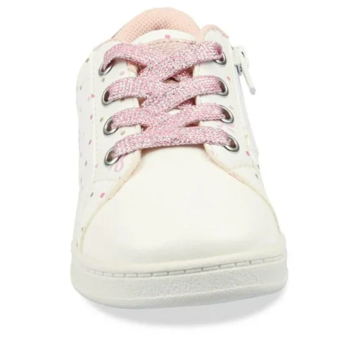 Baskets BLANC Fille Lacets