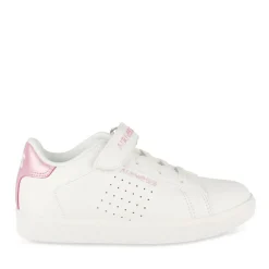 Baskets BLANC Fille Motif Uni Lacets