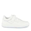 Baskets BLANC Fille Motif Uni Lacets