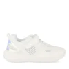 Baskets BLANC Fille Motif Uni A Enfiler