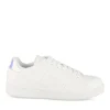 Baskets BLANC Fille Motif Uni Lacets