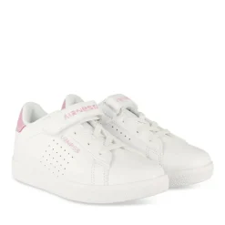 Baskets BLANC Fille Motif Uni Lacets