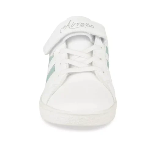 Baskets BLANC Fille Motif Iridescent Scratch