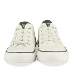 Baskets BLANC Fille Motif Animal Elastique