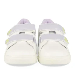 Baskets BLANC Fille Motif Licorne Scratch