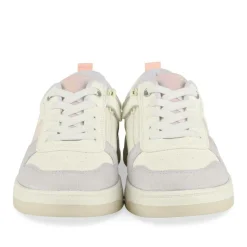 Baskets BLANC Fille Motif Iridescent Fermeture éclair
