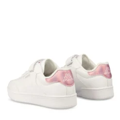 Baskets BLANC Fille Motif Uni