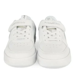 Baskets BLANC Fille Motif Uni Lacets