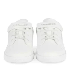 Baskets BLANC Fille Motif Uni Scratch