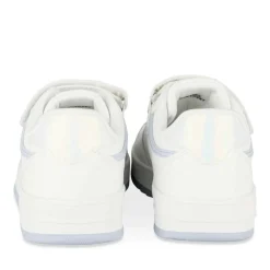 Baskets BLANC Fille Motif Uni Lacets