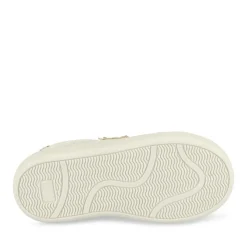 Baskets BLANC Fille Motif Etoiles Fermeture éclair