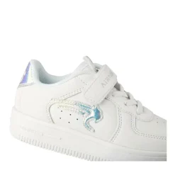 Baskets BLANC Fille Motif Uni Lacets