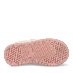 Baskets BLANC Fille Motif Coeurs Scratch