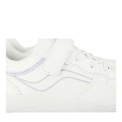 Baskets BLANC Fille Motif Uni Lacets