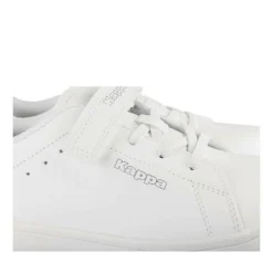 Baskets BLANC Fille Motif Iridescent Scratch
