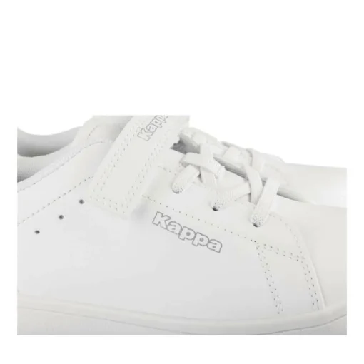 Baskets BLANC Fille Motif Iridescent Scratch