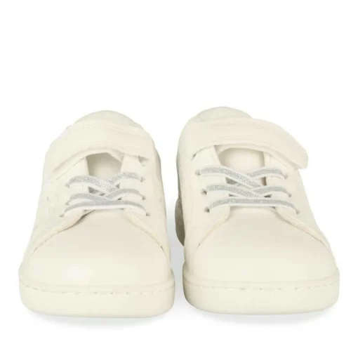 Baskets BLANC Fille Scratch