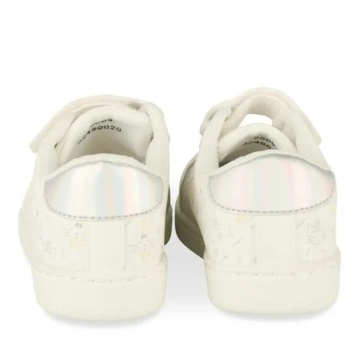 Baskets BLANC Fille Scratch