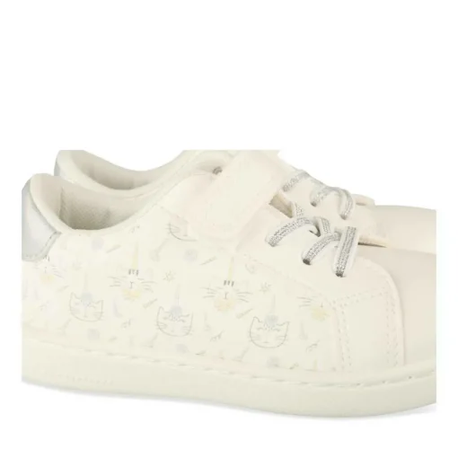 Baskets BLANC Fille Scratch
