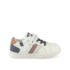 Baskets BLANC Garçon Motif Multicolore Scratch