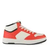 Baskets BLANC Garçon Motif Uni Lacets
