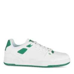 Baskets BLANC Garçon Motif Uni Lacets