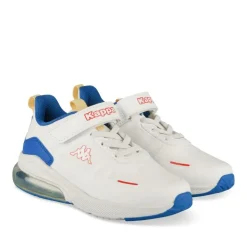 Baskets BLANC Garçon Motif Uni Lacets