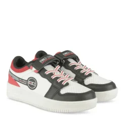 Baskets BLANC Garçon Motif Uni Scratch