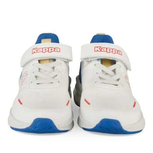 Baskets BLANC Garçon Motif Uni Lacets