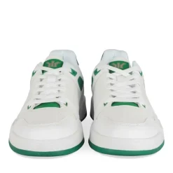 Baskets BLANC Garçon Motif Uni Lacets