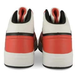 Baskets BLANC Garçon Motif Uni Lacets