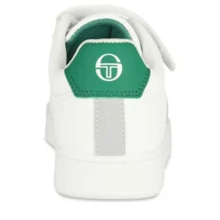 Baskets BLANC Garçon Motif Uni Scratch