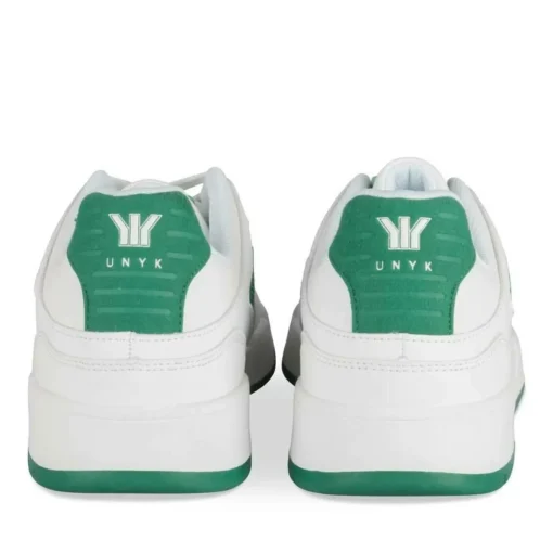 Baskets BLANC Garçon Motif Uni Lacets