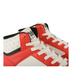 Baskets BLANC Garçon Motif Uni Lacets