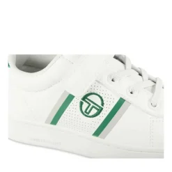 Baskets BLANC Garçon Motif Uni Scratch