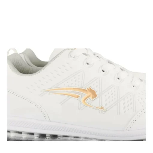 Baskets BLANC Garçon Motif Uni Lacets