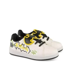 Baskets BLANC Garçon Scratch