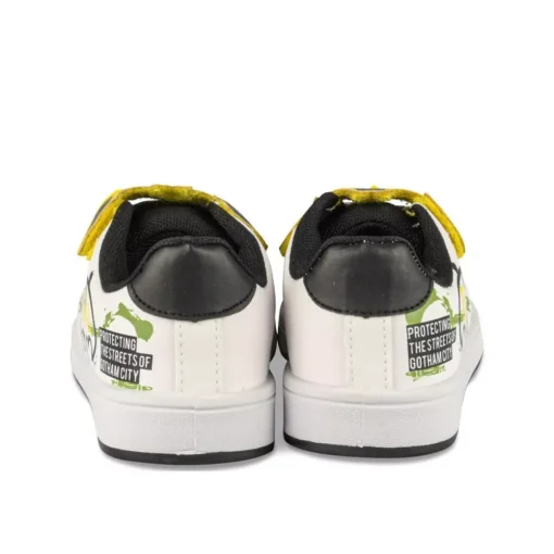 Baskets BLANC Garçon Scratch