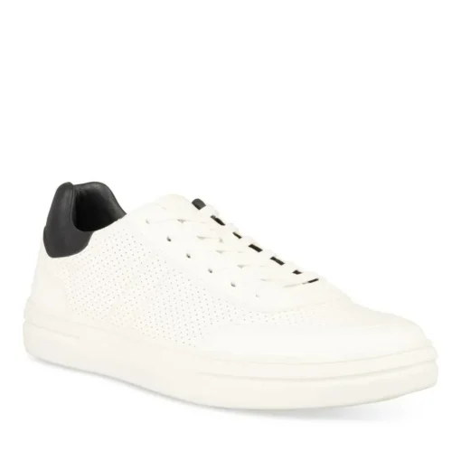 Baskets BLANC Homme Lacets