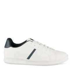 Baskets BLANC Homme Motif Uni Lacets