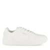 Baskets BLANC Homme Motif Uni Lacets