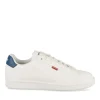Baskets BLANC Homme Motif Uni Lacets