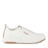 Baskets BLANC Homme Motif Uni Lacets