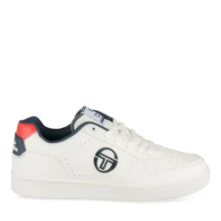 Baskets BLANC Homme Motif Uni Lacets