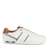 Baskets BLANC Homme Motif Uni Lacets
