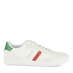 Baskets BLANC Homme Motif Uni Lacets
